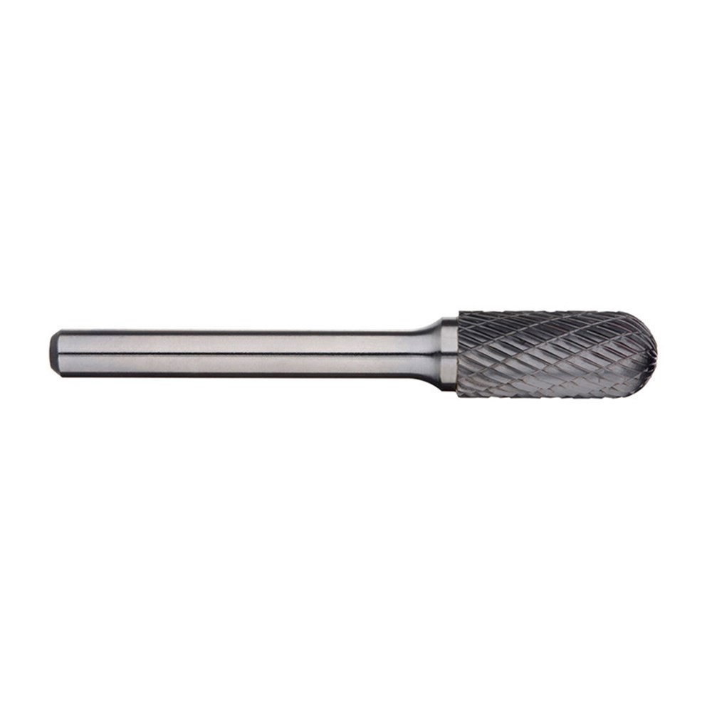 ALPHA 3/8IN CYLINDRICAL BALL NOSE CARBIDE BURR